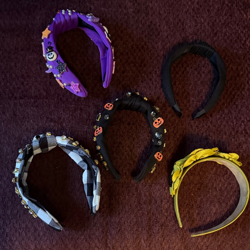 Fall Themed Headband Set